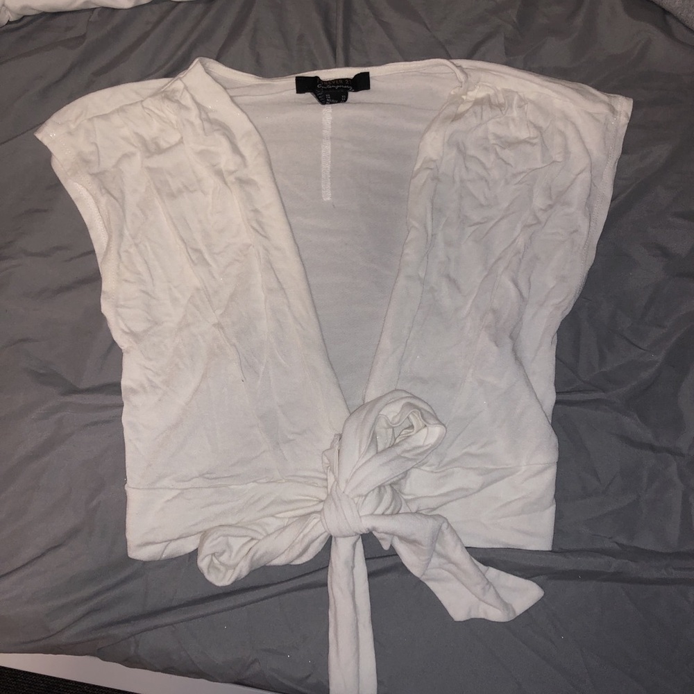 White tie top